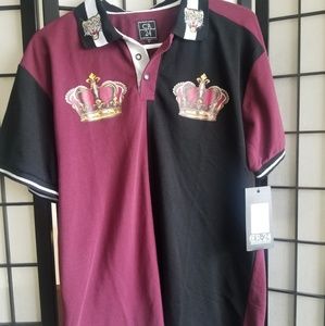 Cr24 burgundy shirt  NWT